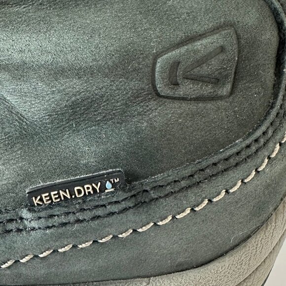 Keen Boots Womens 6.5 Black/Gray Tall Waterproof Insulated Suede Leather - Picture 4 of 9